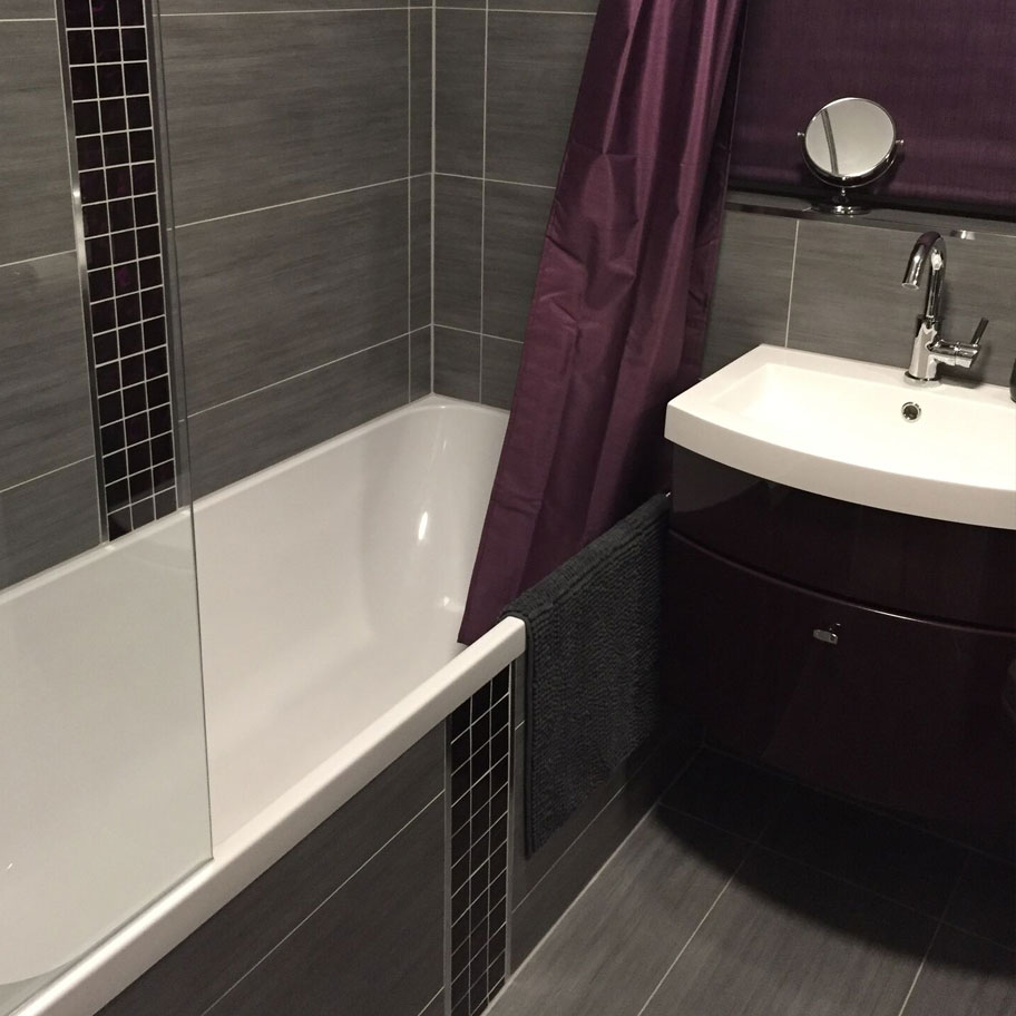 bathroom tiles bath sink shower screen