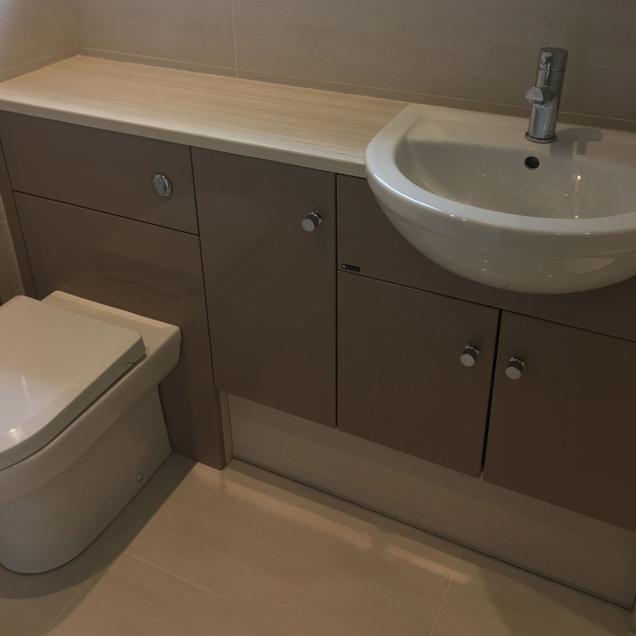 bathroom unit toilet sink
