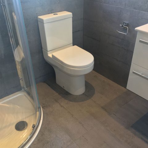 bathroom shower enclosure toilet tiles