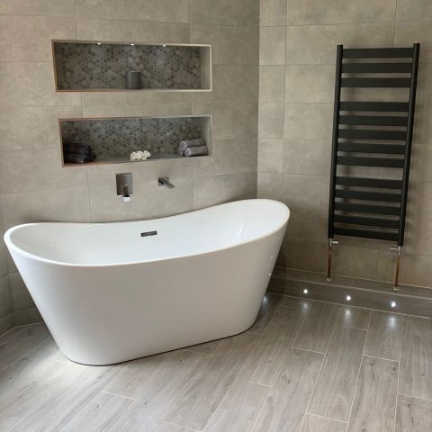 bath tiles radiator lighting