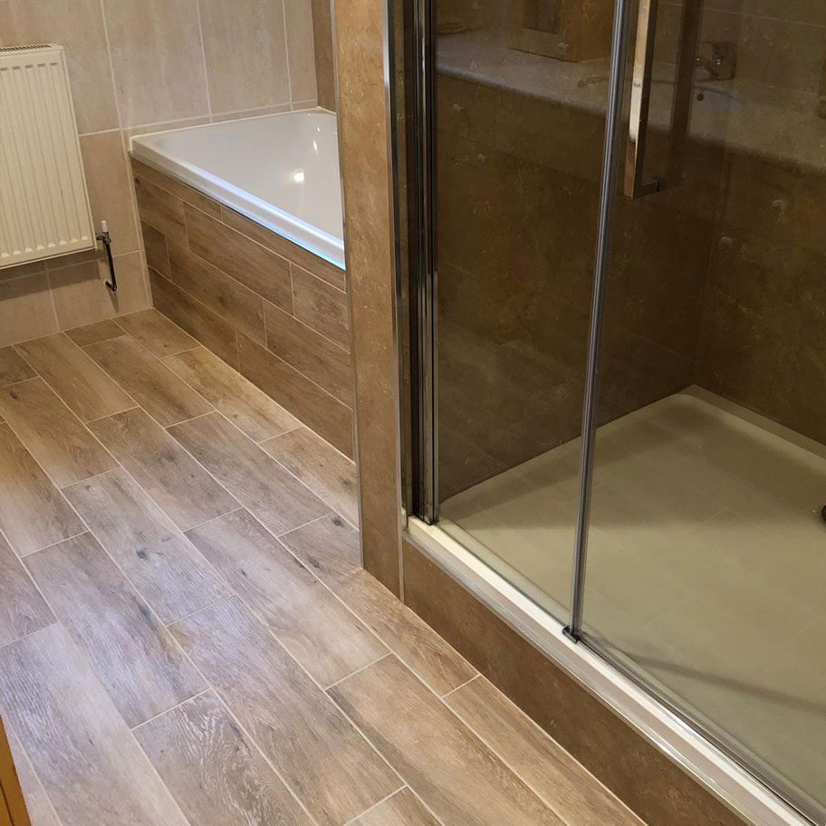bath shower enclosure tiles