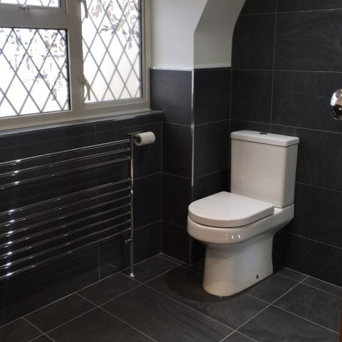 bathroom toilet tiles radiator