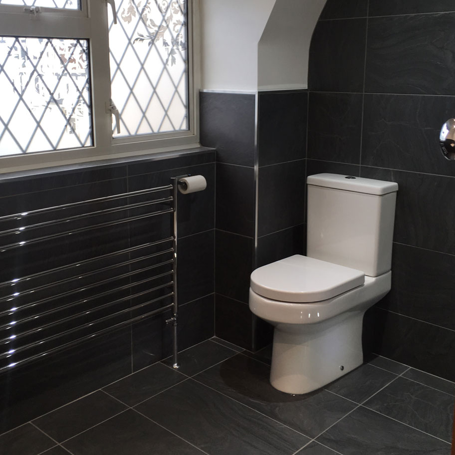bathroom toilet tiles radiator