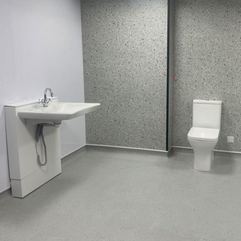 wet room sink toilet