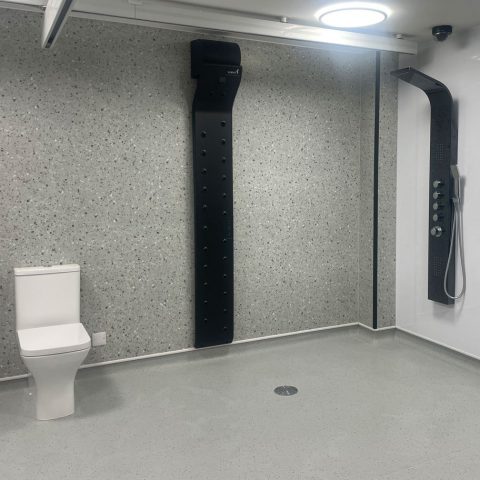 wet room toilet shower